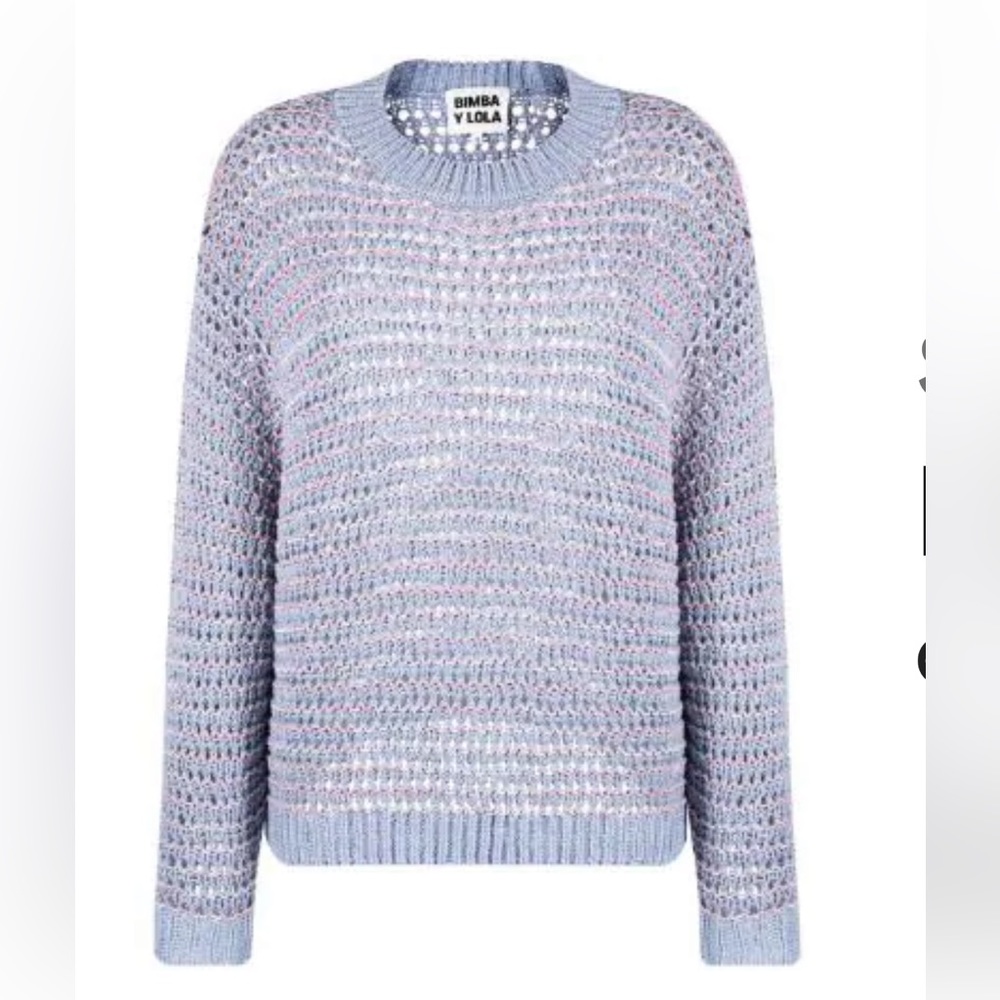 Bimba Y Lola Open Knit Sweater - Picture 4 of 10